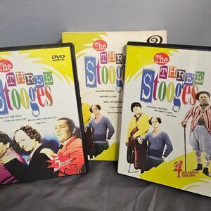 The Three Stooges: 9 Hilarious Episodes - DVD - VERY GOOD